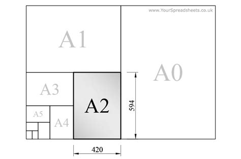 Metric Paper Sizes A Paper Series