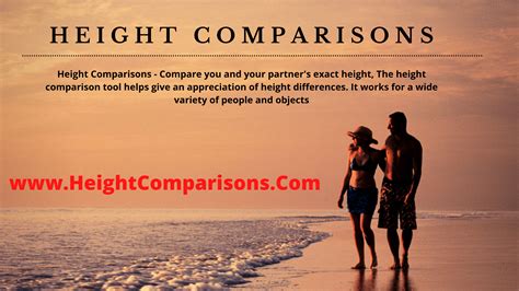 find  perfect match  height comparison tool