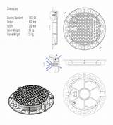 Manhole Covers Dimension Requested Standarts Castings According Made Model sketch template