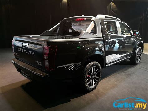 isuzu  max stealth edition launched limited   units rm auto news carlistmy