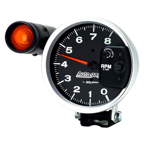 auto meter  auto gage series  pedestal tachometer gauge  external shift lite