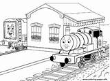 Train Coloring Colouring Pages Thomas Print Color Friends Printable Engine Percy Diesel Kids Games Tank James Book Locomotive Online Sheets sketch template