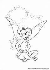 Tinkerbell Educationalcoloringpages sketch template