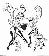 Incredibles Coloring Pages Kids Color Print Blackhawks Chicago Fun Getcolorings sketch template