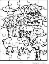 Puzzle Bible Abraham Isaac Activity Activities Coloring Sheets Pages Sunday Sheet School Offers Crafts Lesson Story Worksheet Great Lot Kids sketch template