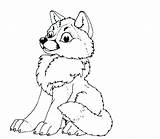 Wolf Coloring Pages Pup Cute Puppy Anime Printable Howling Baby Color Getcolorings Jam Arctic Animal Print Winged Getdrawings Colorings Template sketch template