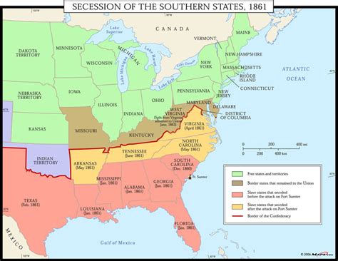 secession   southern states  map mapscomcom