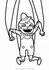 Puppet Titiritero Marionetki Ventriloco Puppenspieler Colorear Masters Burattini Mistrzowie Kolorowanki Pokoloruj sketch template