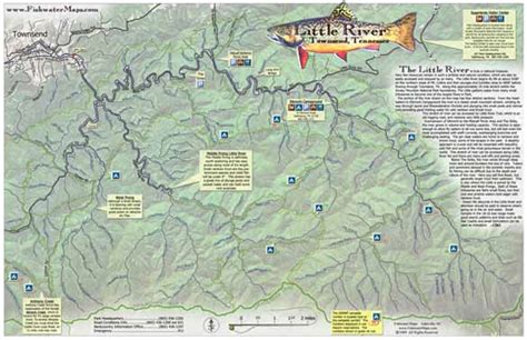 river map townsend tn fishwatermapscom