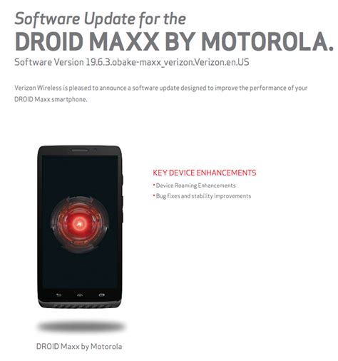 minor droid maxx ultra and mini updates approved and rolling out for