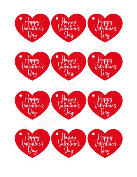 insanely cute printable happy valentines day tags cassie smallwood