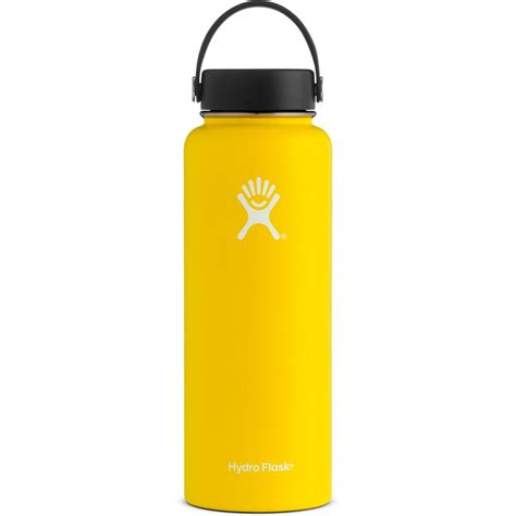 hydro flask  oz wide mouth water bottle  flex cap eastern mountain sports