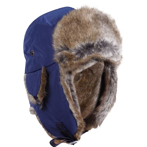 parajumpers baby trapper hat  blue bambinifashioncom