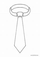 Krawatte Symbole Malvorlagen sketch template