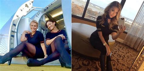 15 hot selfies from flight attendants around the world
