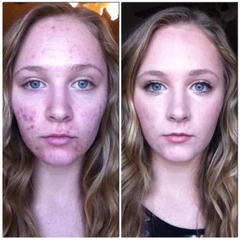 rndm select people before and after make up