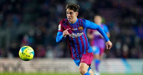 barcelona youngster gavi scores outrageously good solo goal