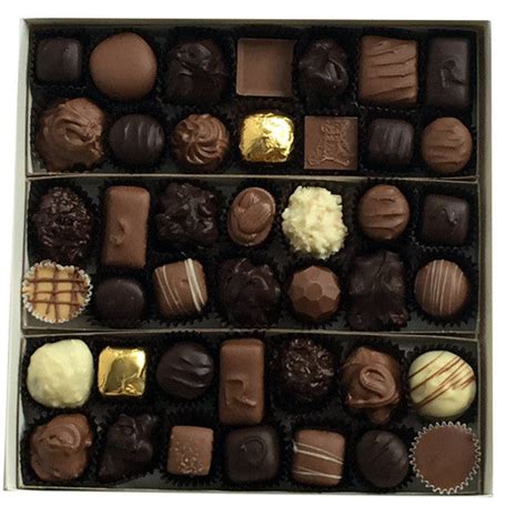 1 1 2 pound boxed milk and dark assorted chocolates the chocolate