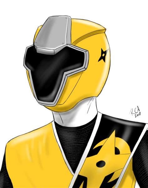 Ninja Steel Yellow Ranger By Robertamaya On Deviantart Power Rangers