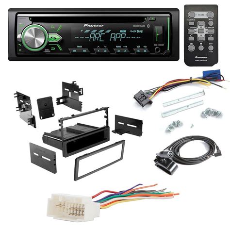 pioneer deh xbt aftermarket car radio receiver stereo cd player dash install mounting kit
