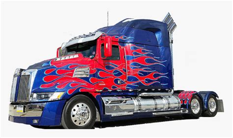 optimus prime truck hd png  transparent png image pngitem
