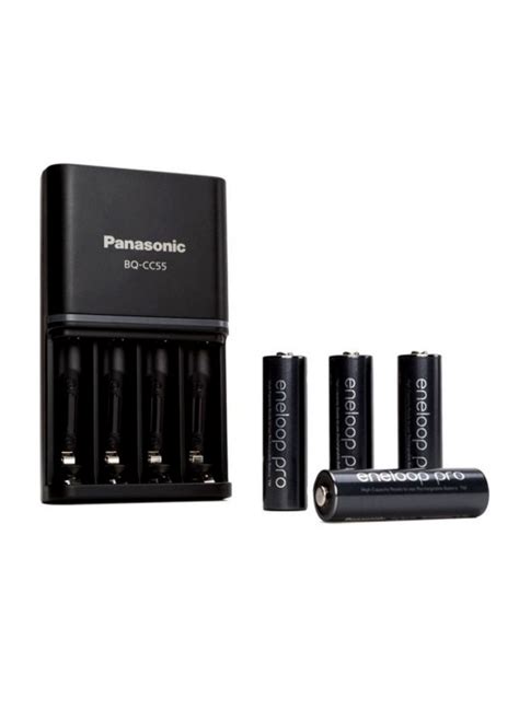 Panasonic Eneloop Pro Quick Charger 2hour Charging With 4 Aa 2500mah