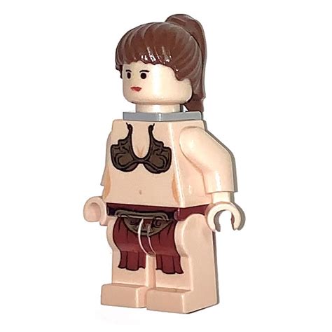 Lego Princess Leia Slave Outfit With Neck Bracket Minifigure Brick