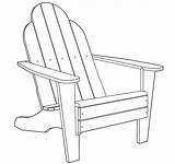 Chair Adirondack Drawing Chairs Plans Vector Mymydiy Muskoka Diy Outdoor Furniture Beach Project Wooden Deck Drawings Build Wood Minwax Blueprint sketch template
