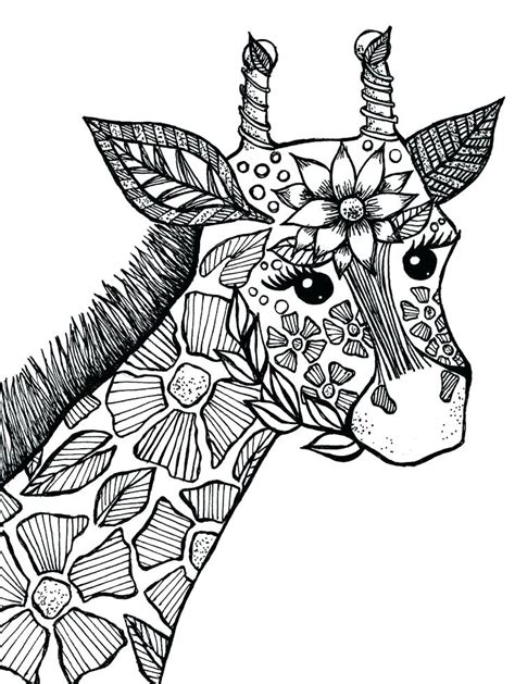 difficult animal coloring pages  getdrawings