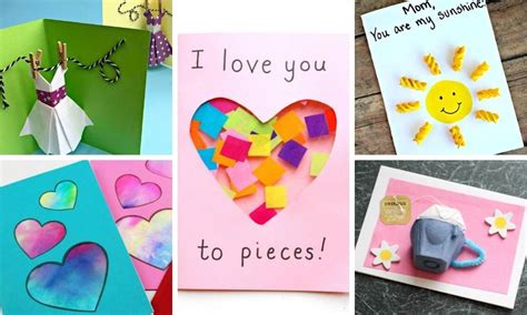 top  mothers day cards  preschoolers