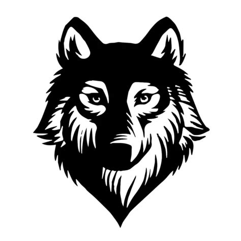 wolf head car stickers window decal vinyl truck wall truck motorcycle decor  picclick