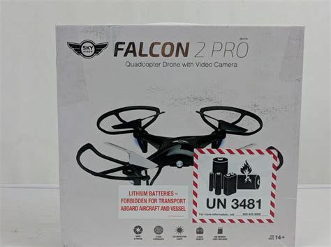 falcon  pro quadcopter drone  video camera missing screws testedworks estatesalesorg