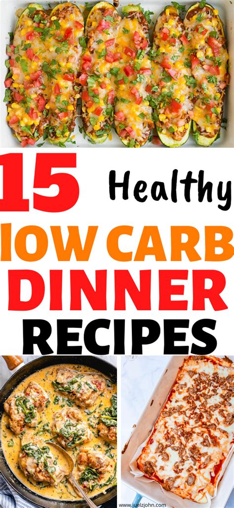 delicious  carb dinner recipes thatll   salivating