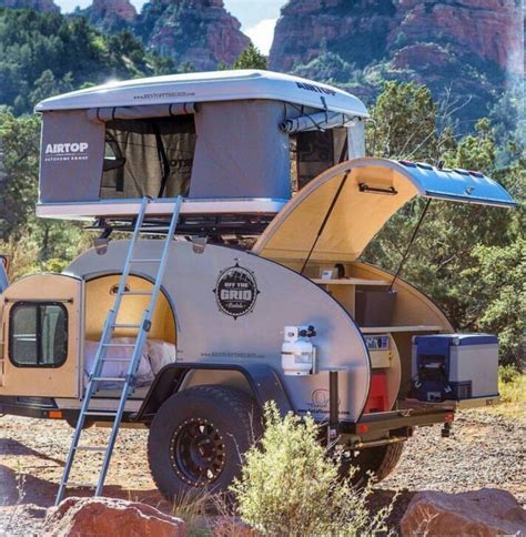 homemade camping kitchen trailer diy camper designs hacks travel plans