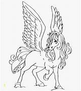 Pegasus Unicorn Pegaso Colorear Hermosa Ausmalbild Colouring Divyajanani Dibujosonline Categorias sketch template