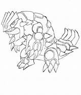 Groudon Coloring Pages Drawing Pokemon Primal Legendary Mega Getdrawings Library Clipart Comments sketch template