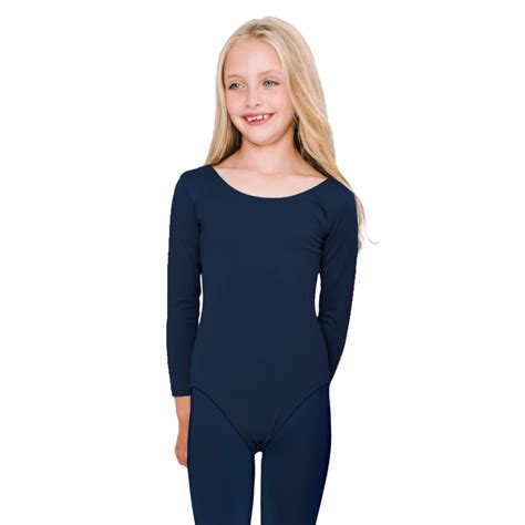 navy blue long sleeve leotard  toddler  girls gymnastics