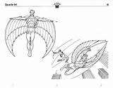 Spiderman Vulture Cdr Docx sketch template