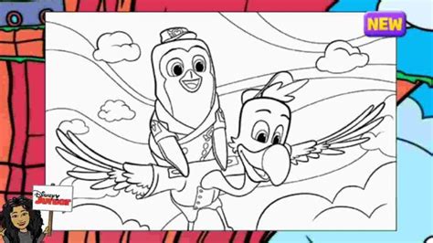 character disney junior disney tots coloring pages kidsworksheetfun