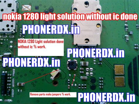 nokia  display light jumper solution    phonerdx
