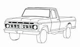 Coloring Ford Truck Pages Pickup Chevy Dodge Classic F150 Lifted Gt Pick Old Print Silverado Charger Ram Printable Color Mustang sketch template