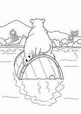 Lars Polar Bear Adventure Little Fun Kids Coloring Pages sketch template
