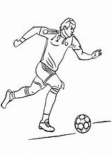 Messi Coloring Pages Lionel Print sketch template