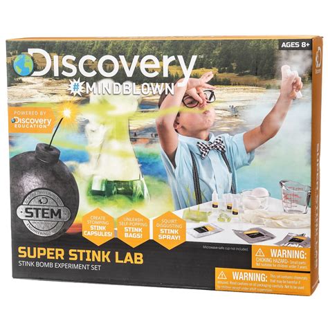 Discovery Mindblown Super Stink Lab Experiment Kit – Ages 8