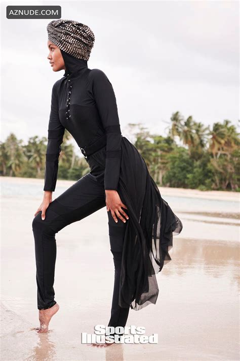 halima aden sexy in dominican republic for sports illustrated swimsuit