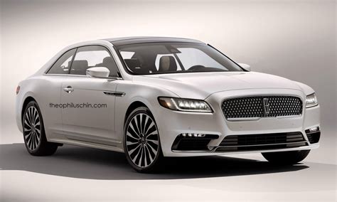 lincoln continental coupe rendered  ford shouldnt build  autoevolution