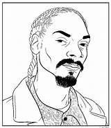 Coloring Rap Pages Snoop Dogg Book Marley Bob Bun Rapper Color People Drawing Activity Drawings Adult Sheets Tupac Hip Colouring sketch template