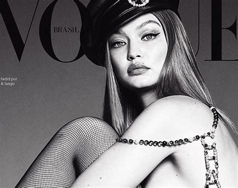 Gigi Hadid In Topless Su Vogue Brasil Gossip