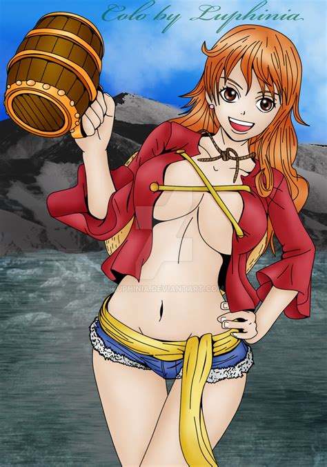 One Piece Scan Nami By Luphinia On Deviantart