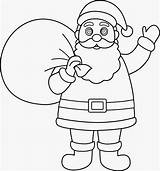 Santa Claus Drawing Christmas Coloring Clipart Pages Sketch Printable Outline Line Face Easy Template Clip Pencil Drawings Colouring Cliparts Simple sketch template